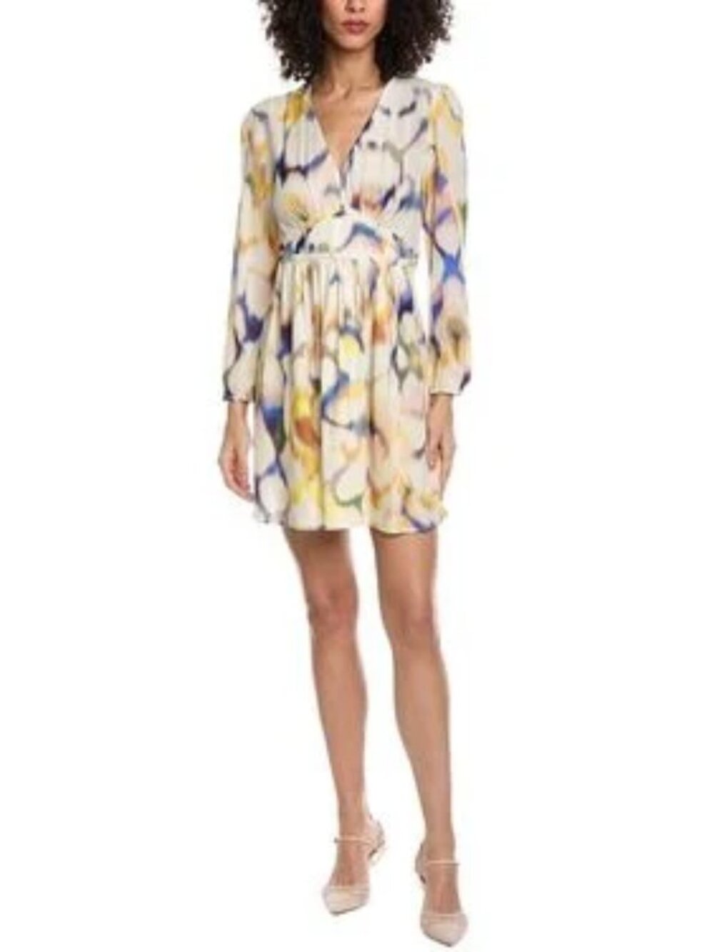 BA&SH Fredy Blur Floral Mini Dress Size 2 US S/M